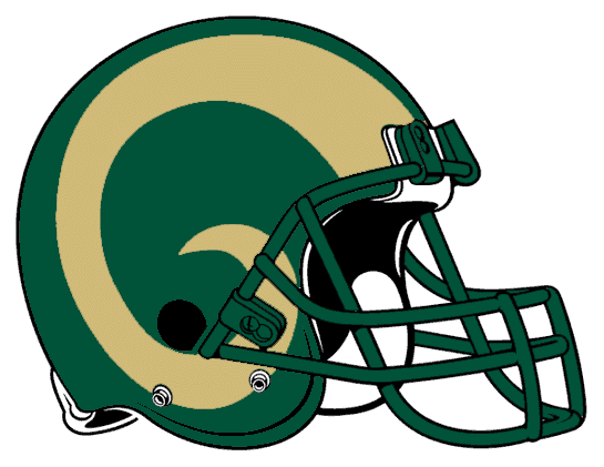 Colorado State Rams 1995-2014 Helmet Logo diy DTF decal sticker